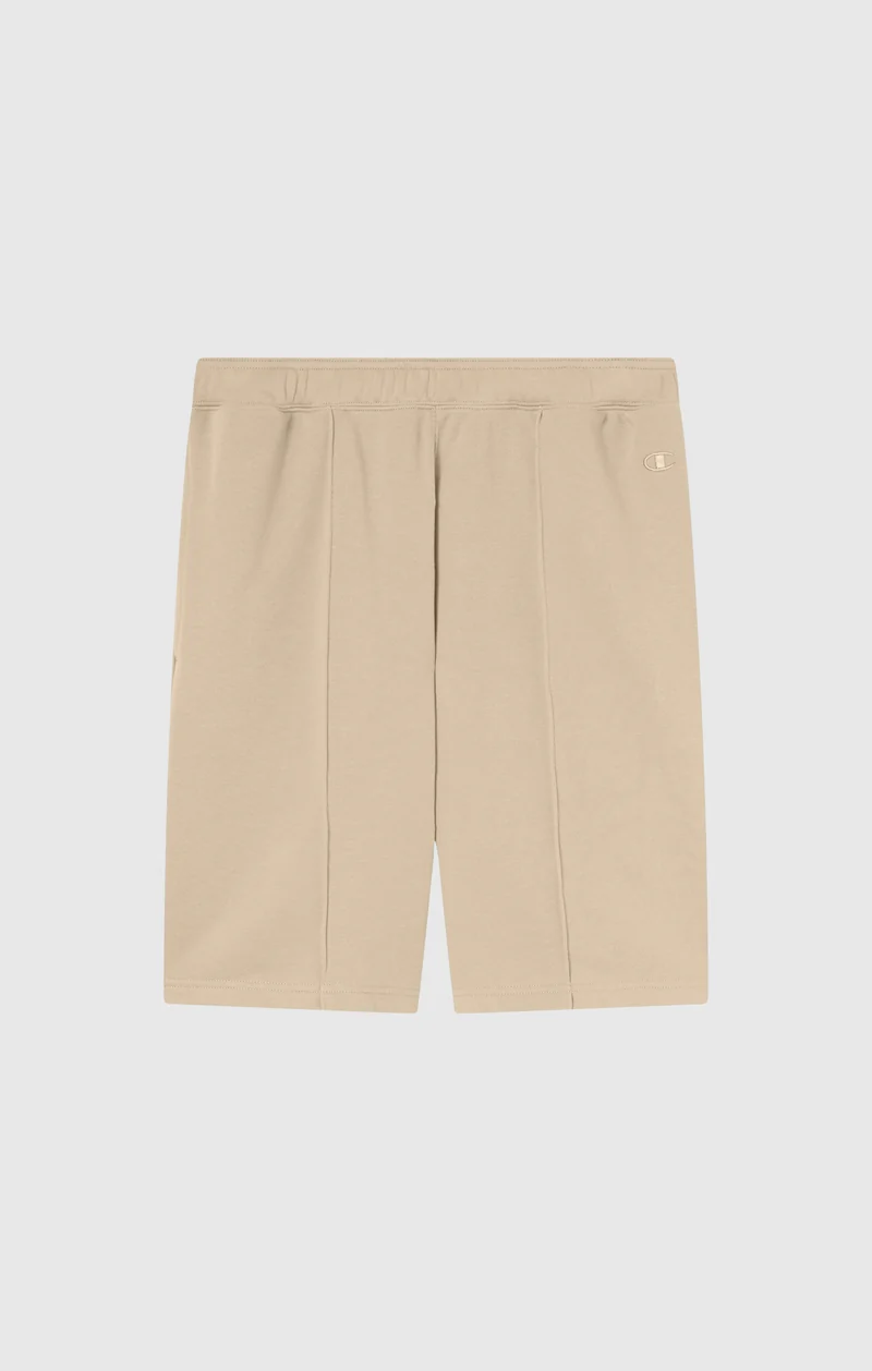 Men’s 9’’ Bermuda Shorts with Stitched Pintuck Icons