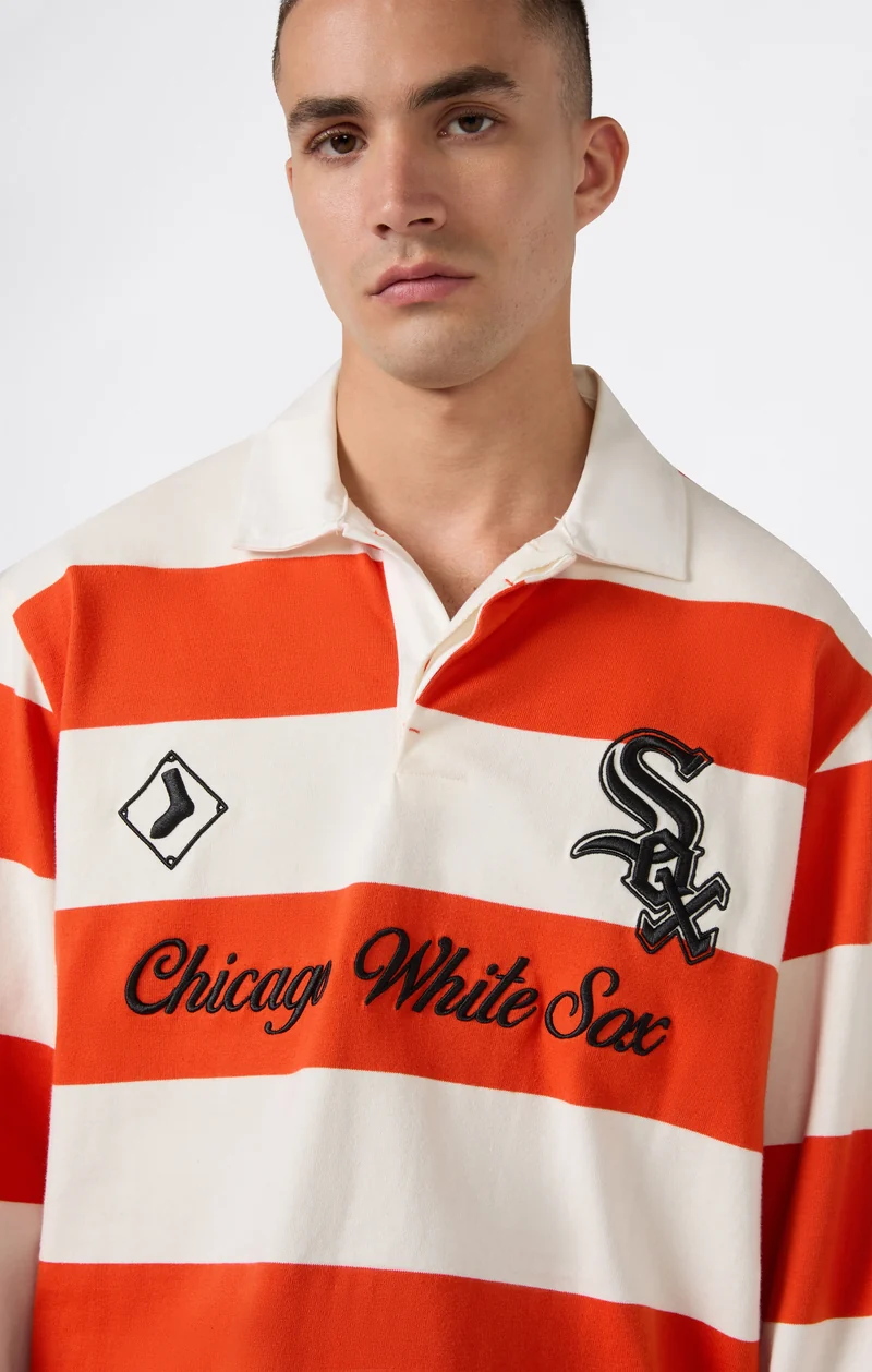 Men’s Champion x MLB Long Sleeve Polo Shirt