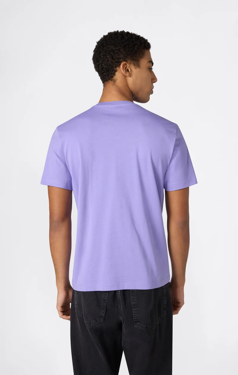 Men’s T-Shirt with Small C Embroidery Logo Icons