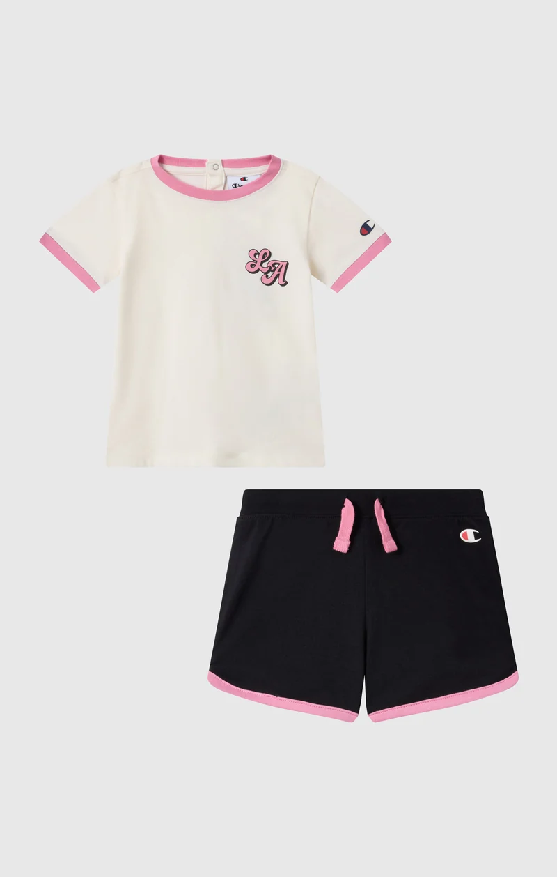 Baby Girl T-Shirt and Shorts Set