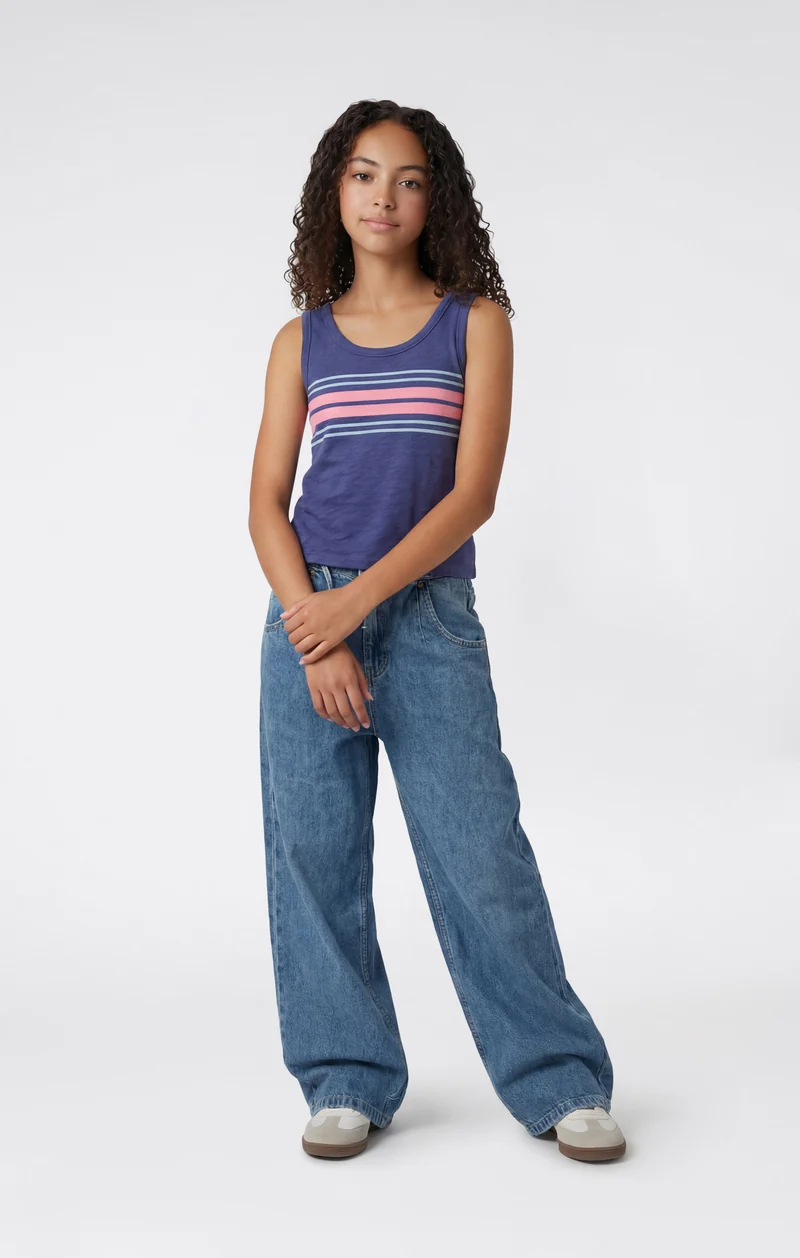 Girls’ Striped Tank Top