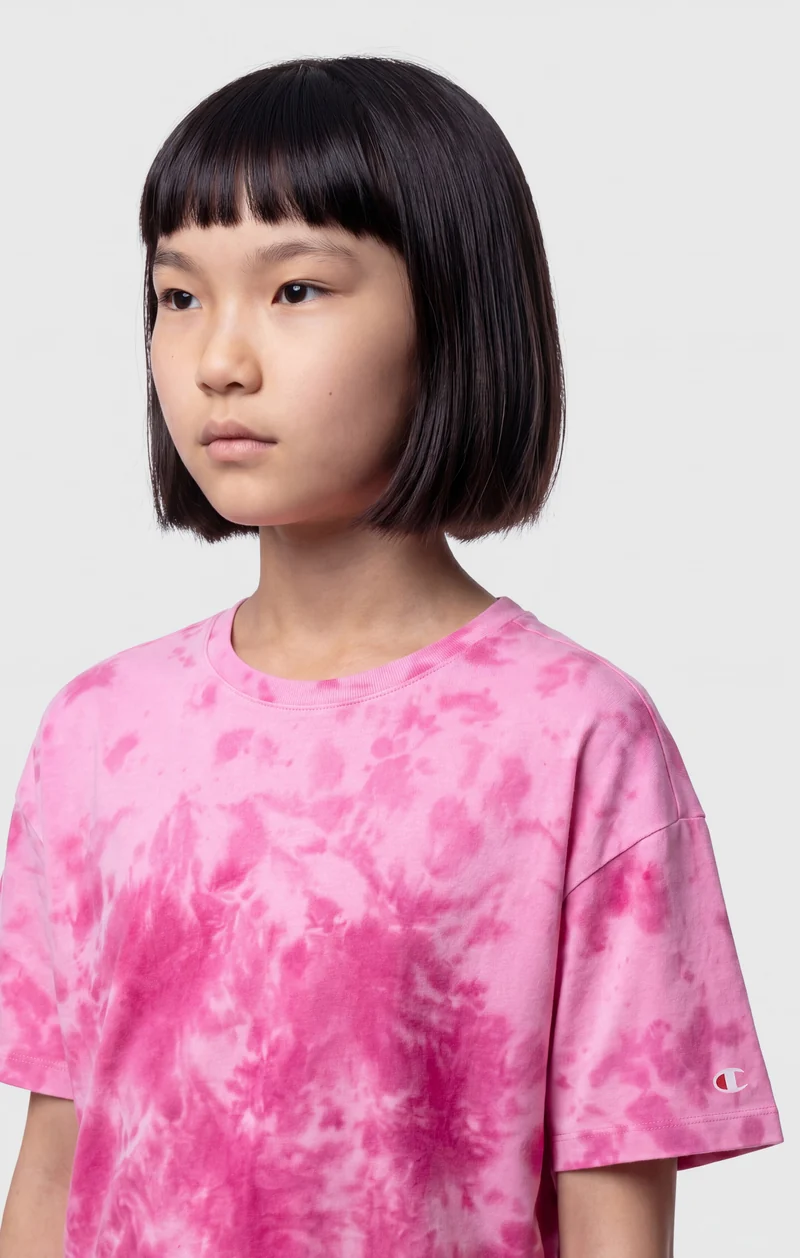 Girls’ Cotton Tie-Dye T-Shirt