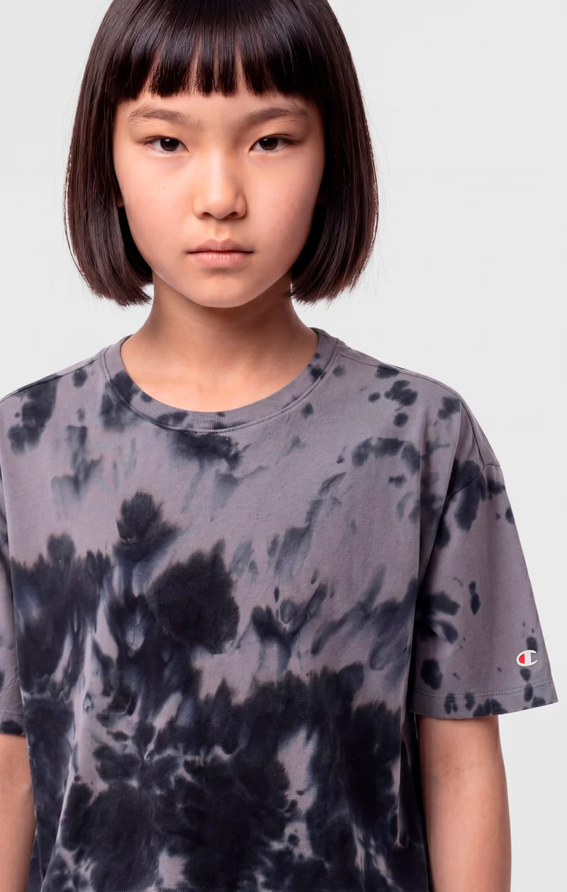 Girls’ Cotton Tie-Dye T-Shirt
