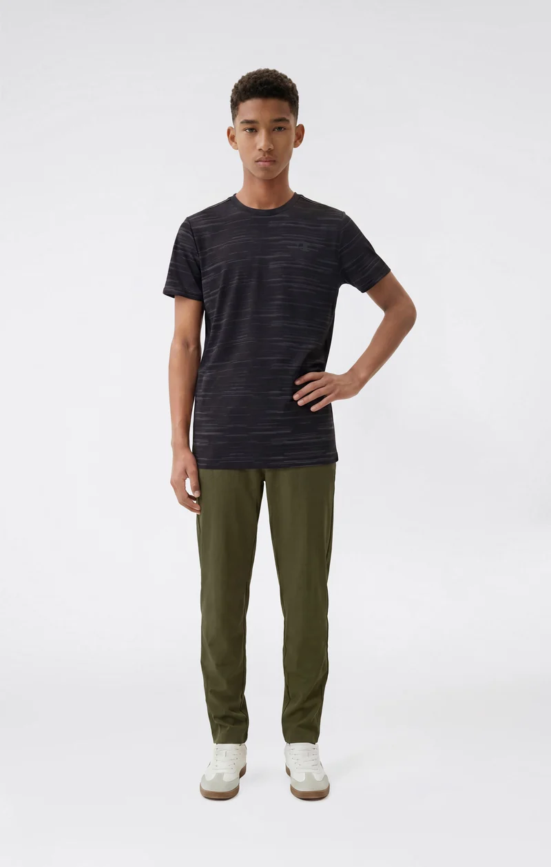 Boys’ Elastic Cuff Pants in Stretch Nylon