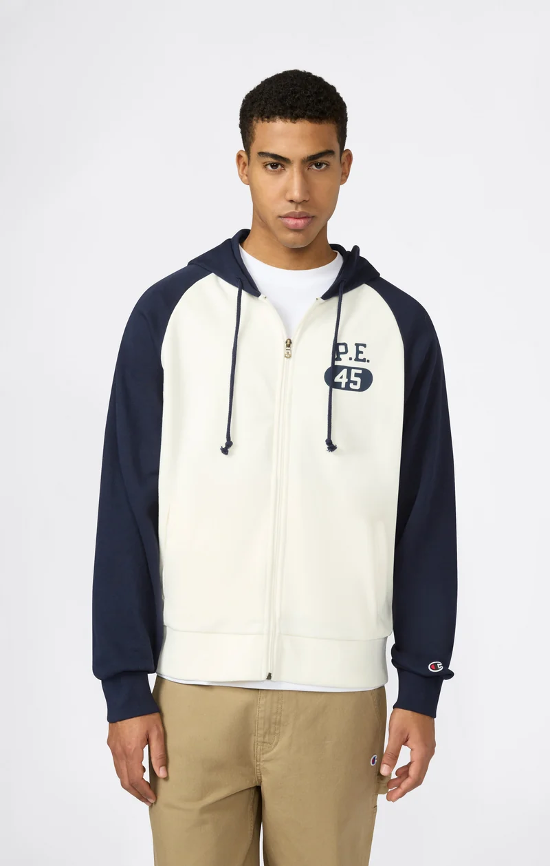 Men’s Relax Fit Full Zip Hooded Sweatshirt