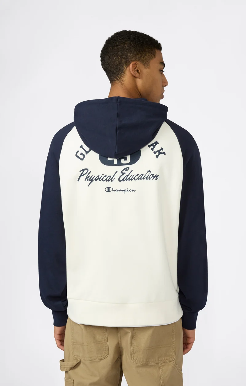 Men’s Relax Fit Full Zip Hooded Sweatshirt