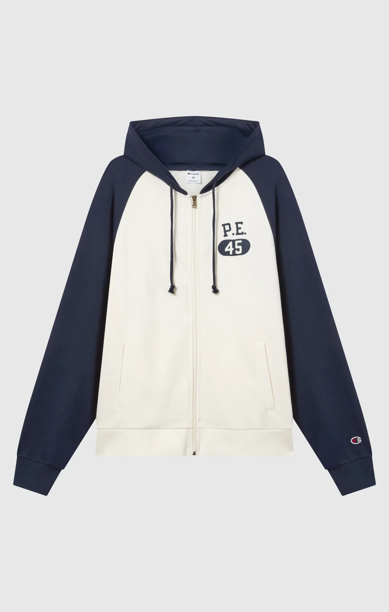Men’s Relax Fit Full Zip Hooded Sweatshirt