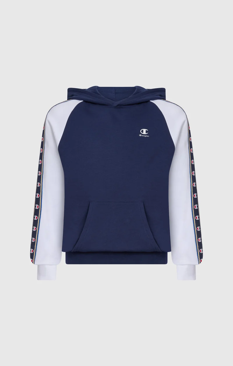 Boys’ Hooded Sweatshirt with C-Logo Tape
