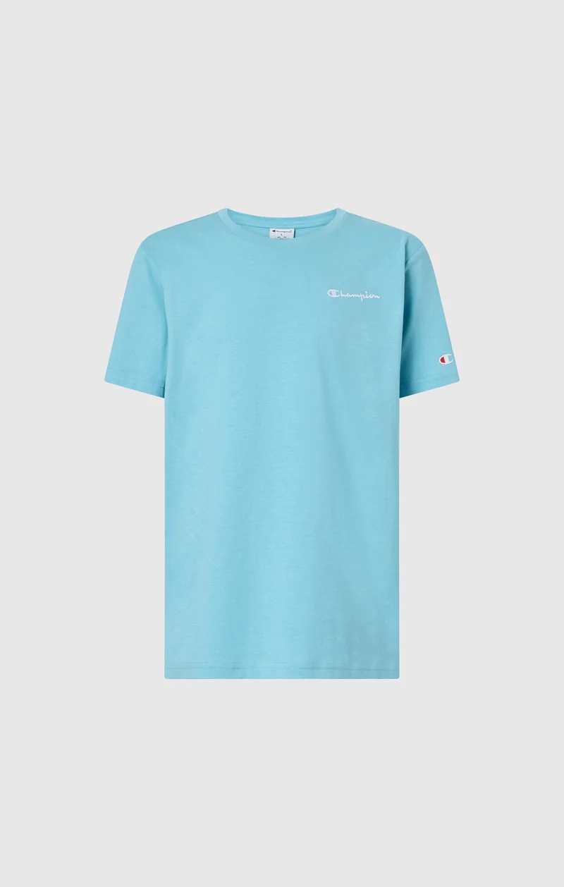 Boys’ Crewneck Small Script Logo T-Shirt Icons