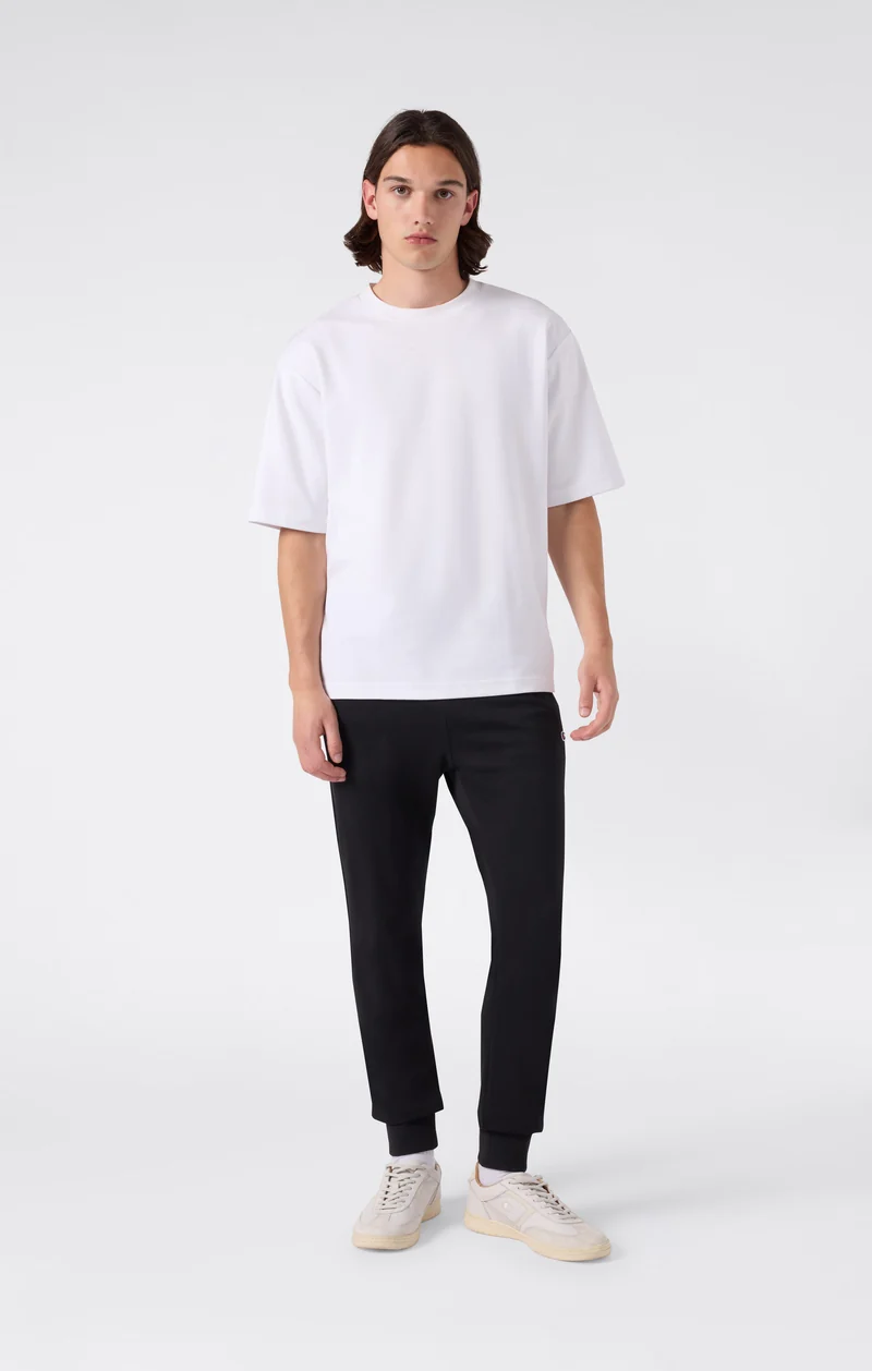 Men's Lightweight Slim Fit Jogger Sweatpants with Ribbed Cuffs