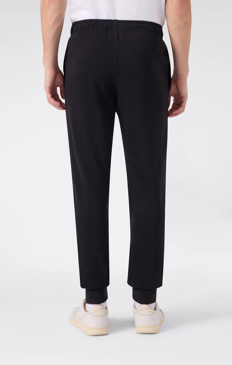 Men's Lightweight Slim Fit Jogger Sweatpants with Ribbed Cuffs