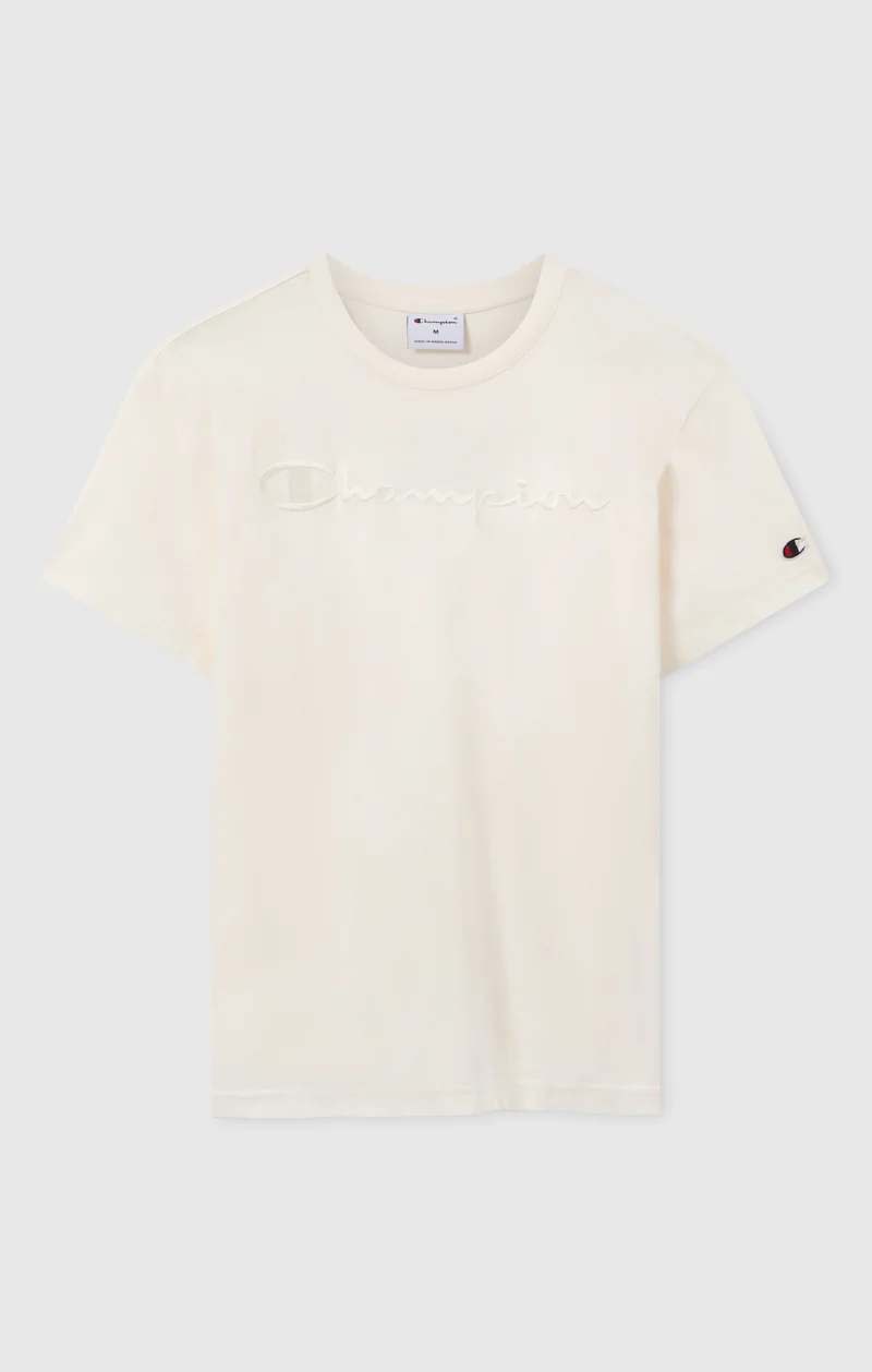 Men’s T-Shirt with Big Embroidery Logo Icons