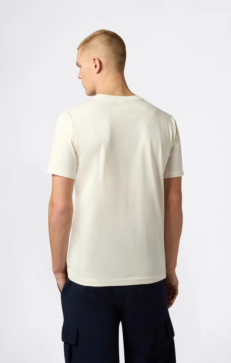 Men’s T-Shirt with Small C Embroidery Logo Icons
