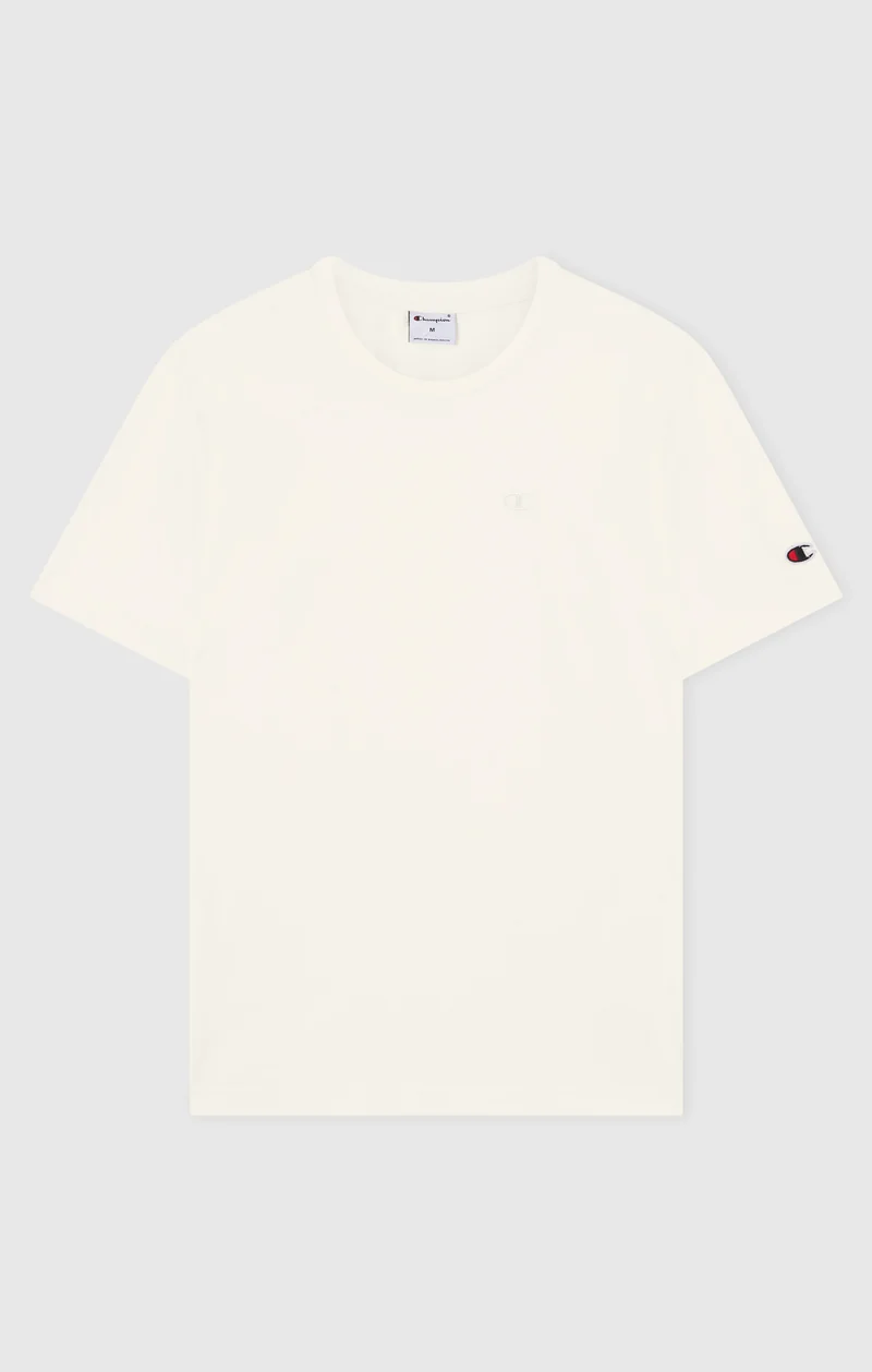 Men’s T-Shirt with Small C Embroidery Logo Icons