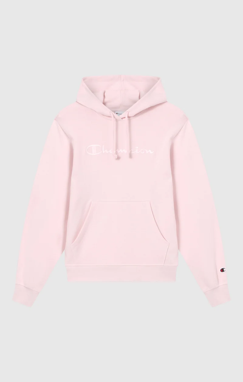 Women’s Lightweight Hooded Sweatshirt with Tonal Embroidered Maxi Logo Icons
