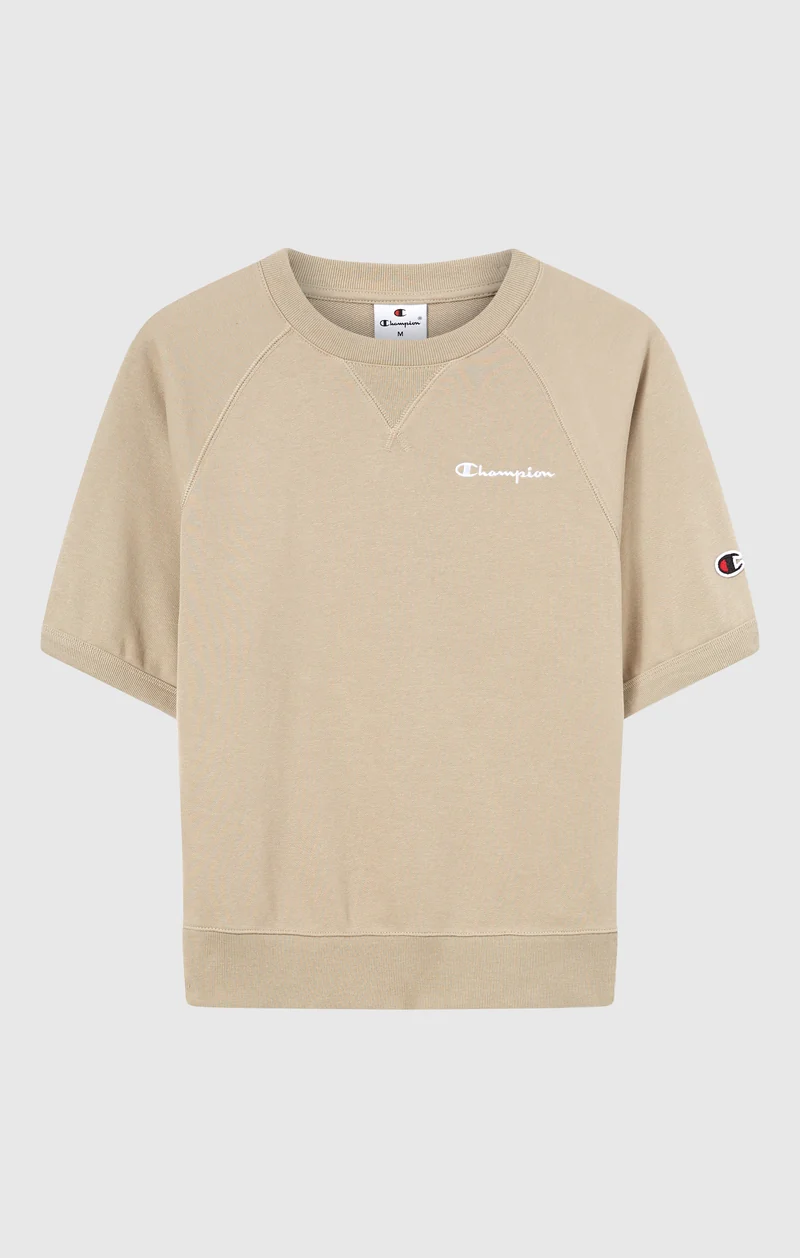 Women’s Lightweight Short Sleeve Crewneck Sweatshirt Icons