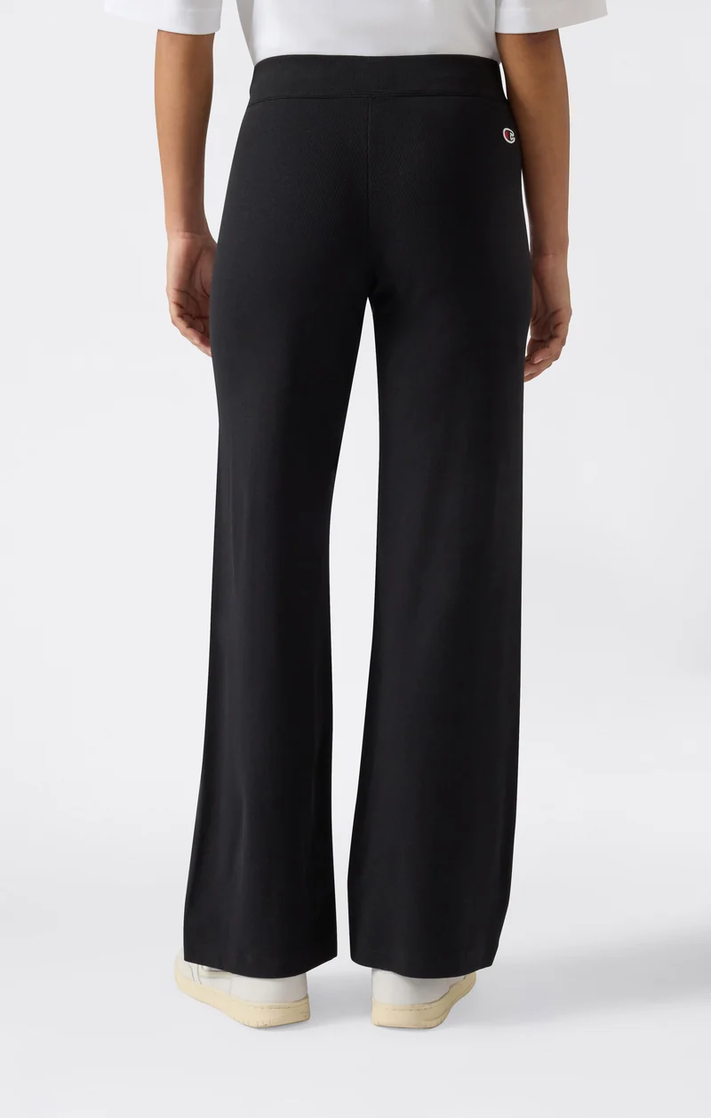 Women’s Lightweight Wide Leg Ribbed Pants Icons