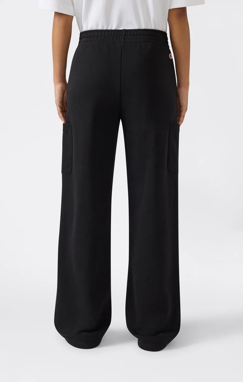 Women’s Lightweight Wide Leg Fleece Jogger Pants Icons