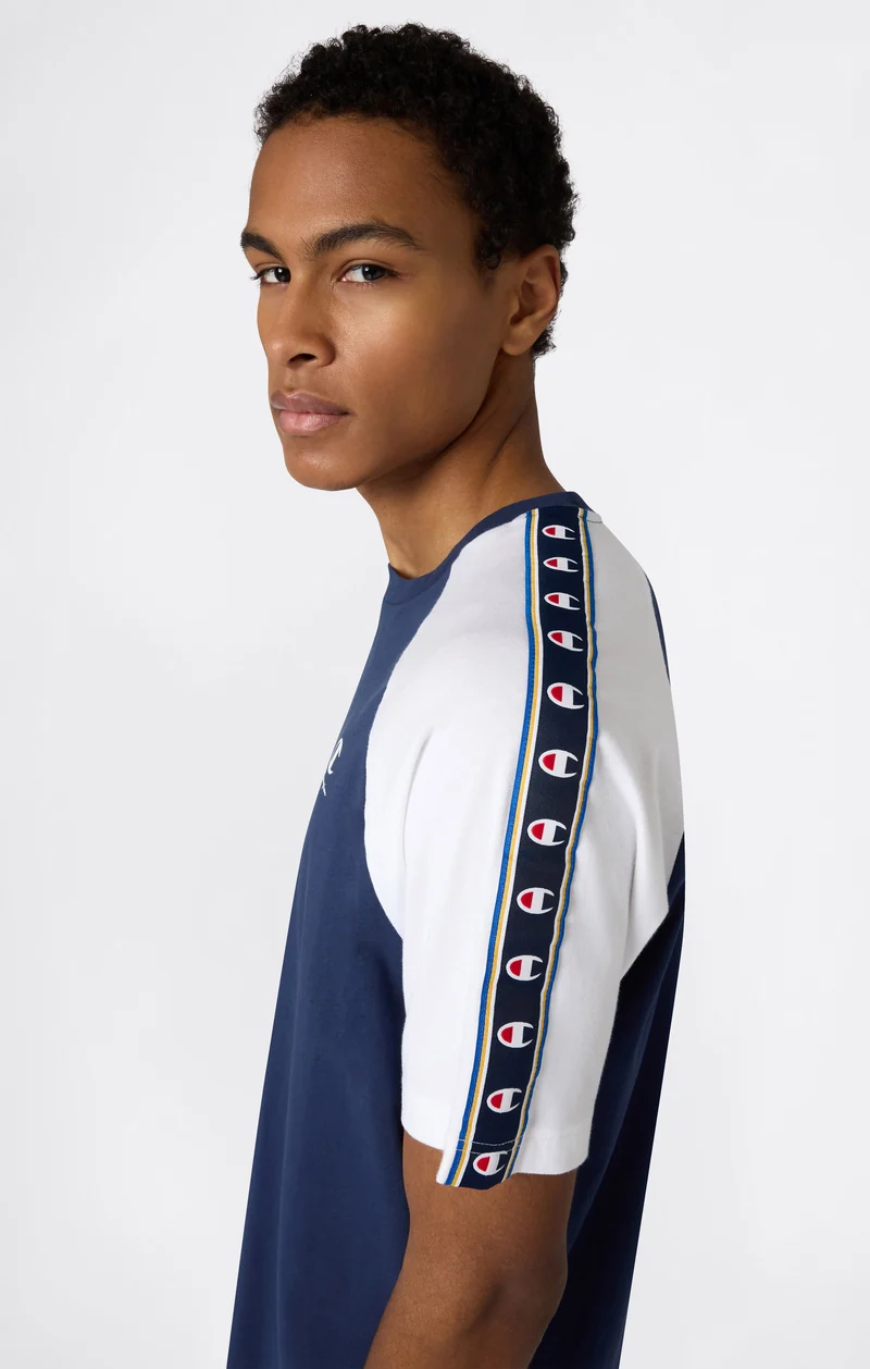 Men’s Tape Logo Raglan Sleeve T-Shirt