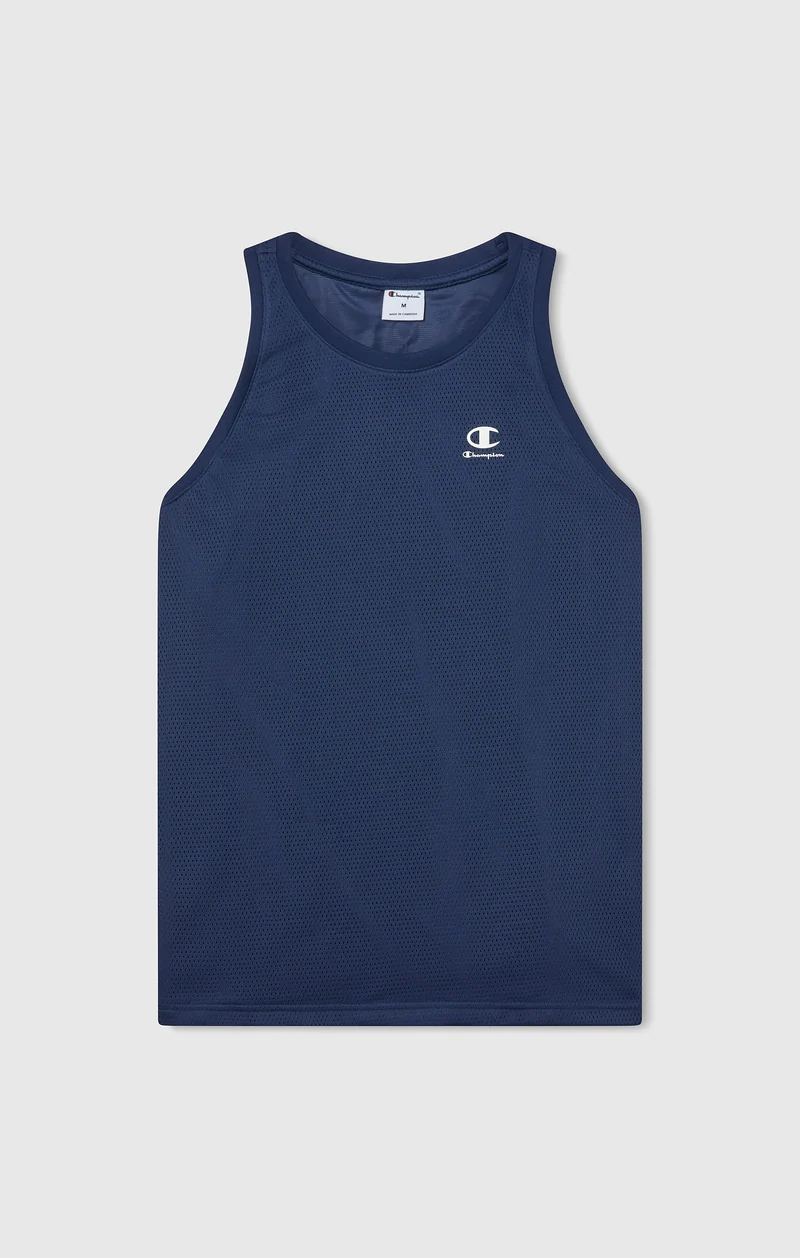 Men’s Mesh Tape Logo Tank Top