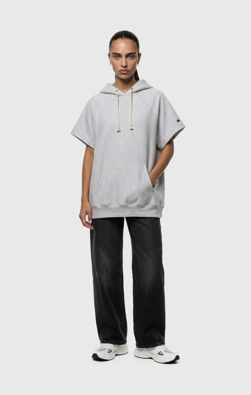 Women’s Lightweight Reverse Weave Sleeveless Hoodie