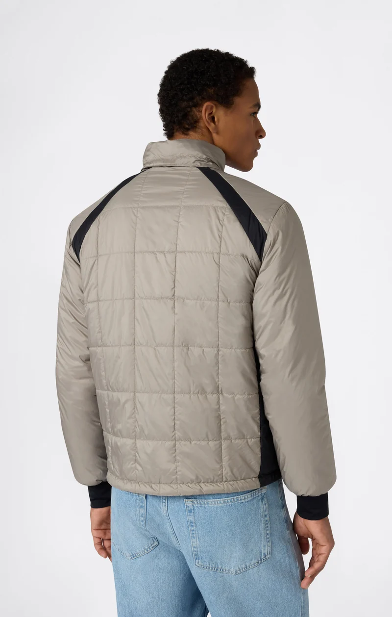 Men’s Padded Hooded Jacket with Full Zip