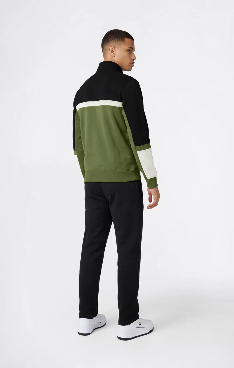 Men’s Lightweight Color Block Full Zip Tracksuit