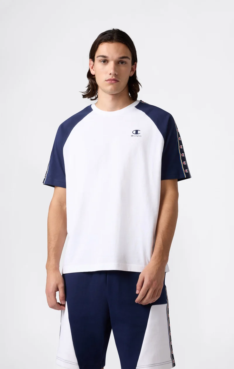 Men’s Tape Logo Raglan Sleeve T-Shirt