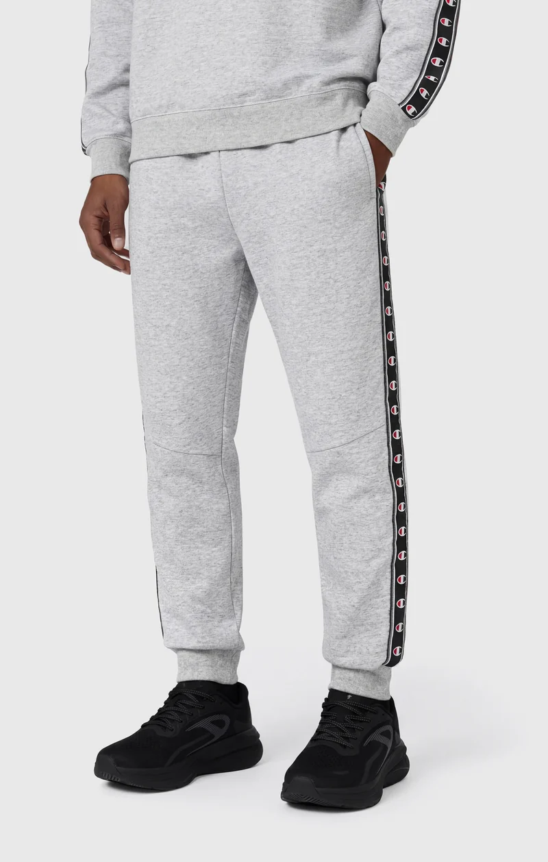 Men’s Interlock Tape Logo Rib Cuff Pants