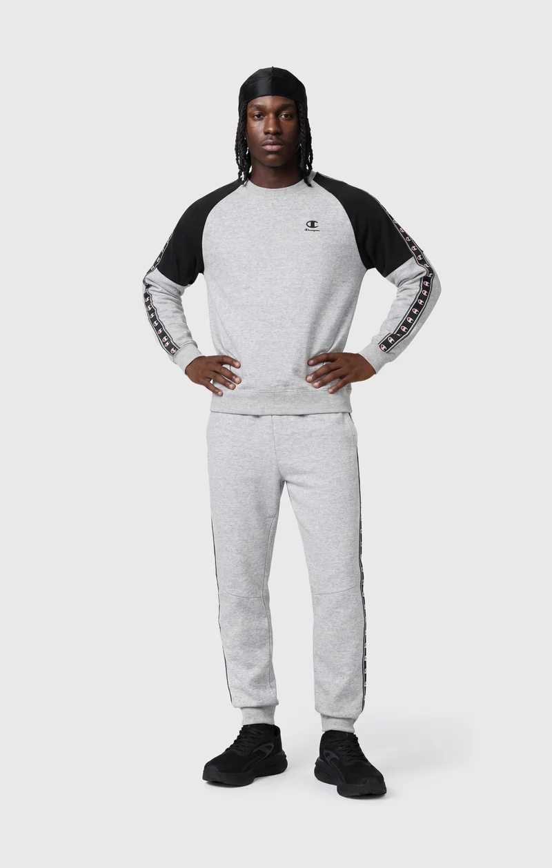 Men’s Interlock Tape Logo Rib Cuff Pants