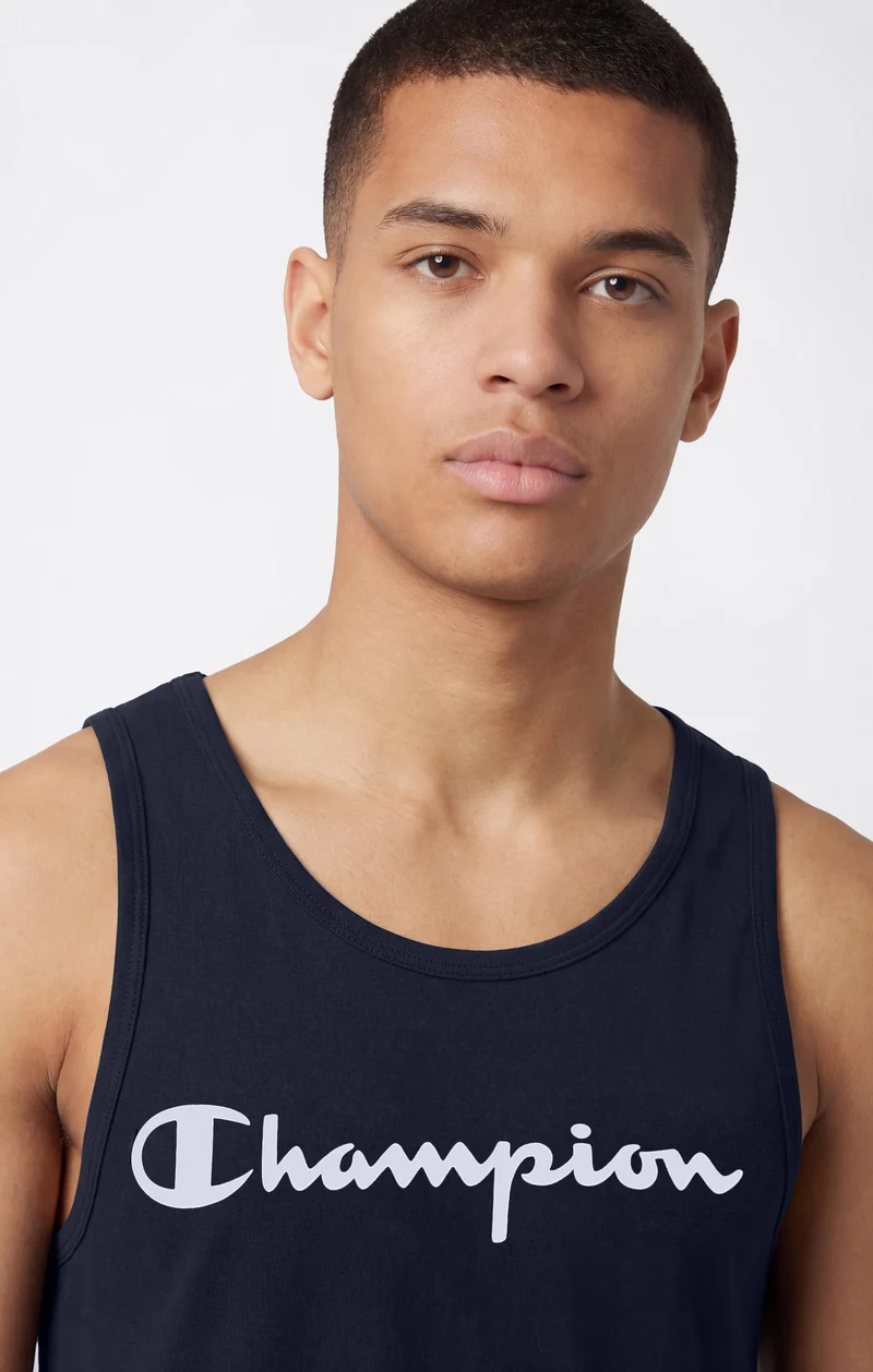 Men’s Tank Top with Maxi Printed Logo