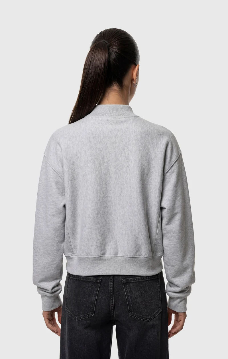 Women’s Lightweight Reverse Weave Bomber Sweatshirt