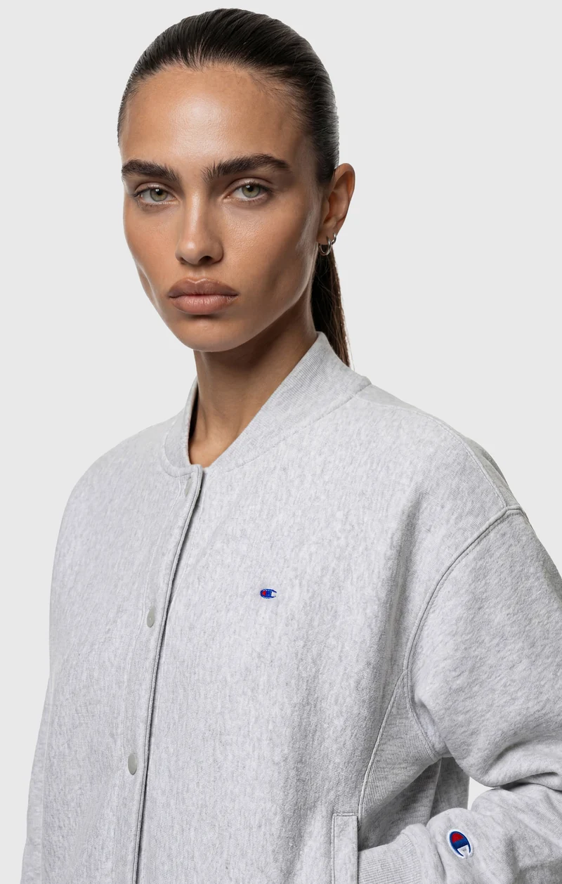 Women’s Lightweight Reverse Weave Bomber Sweatshirt