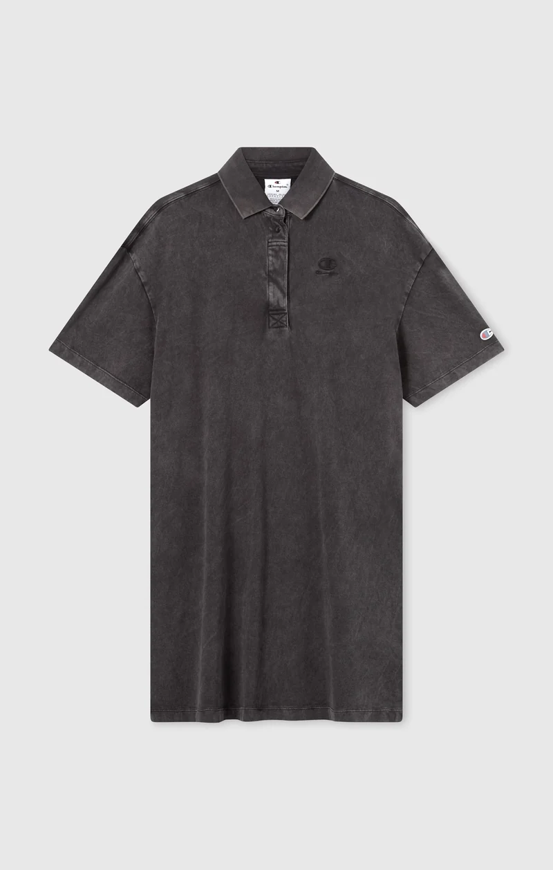 Women’s Washed Effect Polo Dress Icons