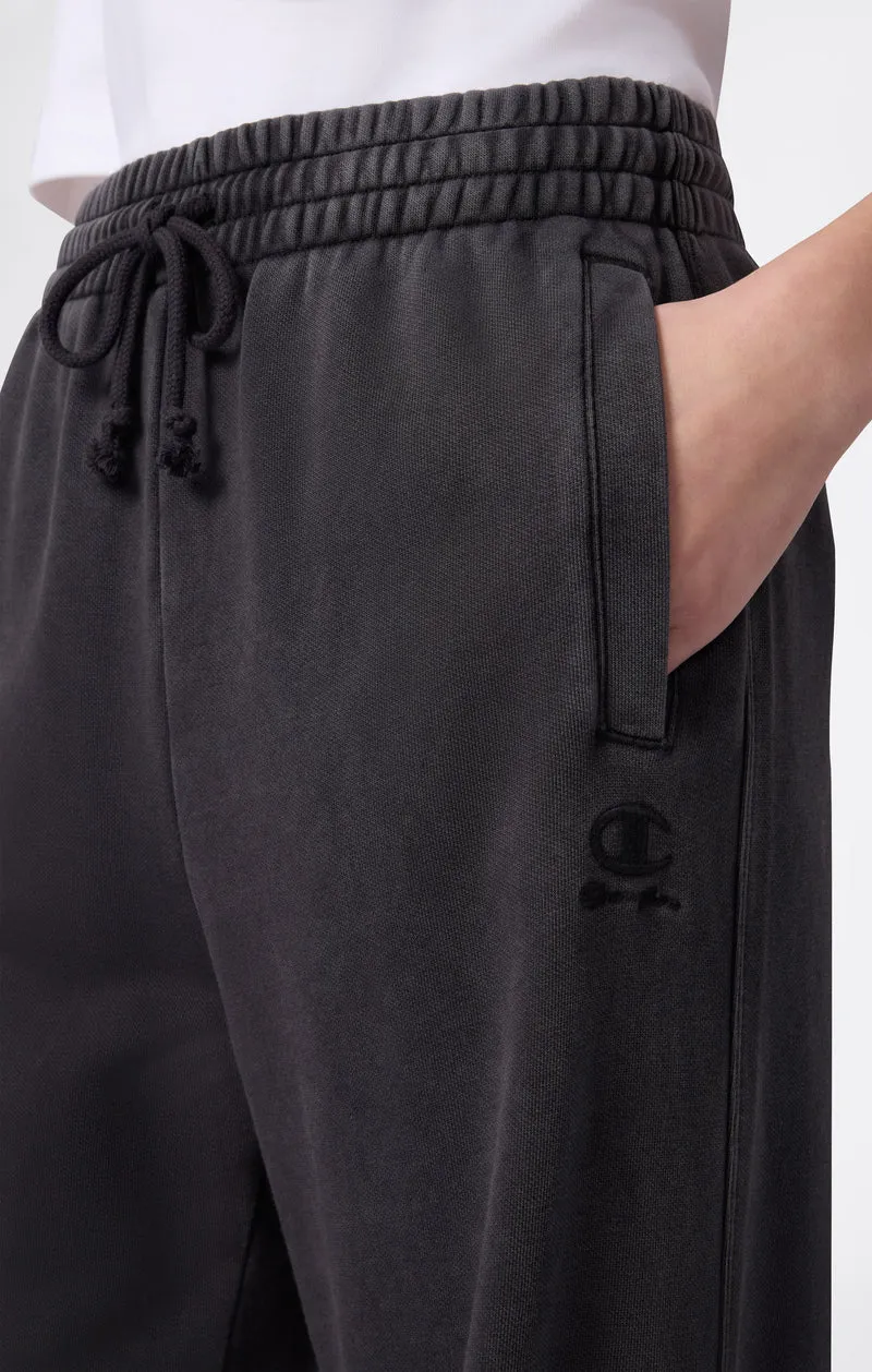 Women’s Washed Effect Wide Leg Pants Icons