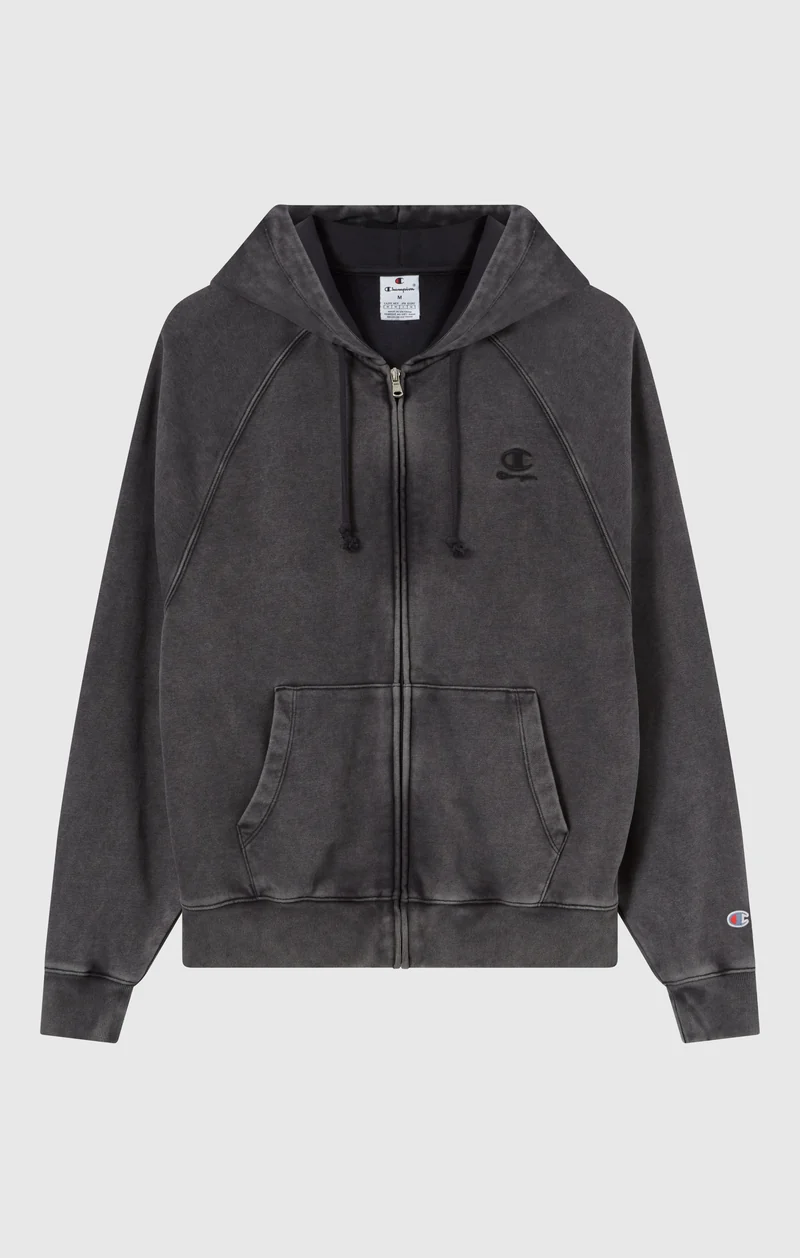 Women’s Washed Effect Full Zip Hoodie Icons