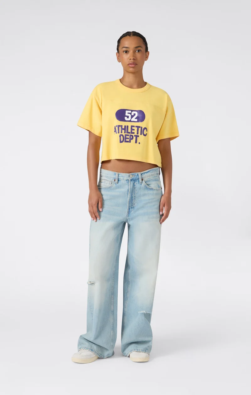 Women’s Cropped Crewneck T-Shirt Time Capsule