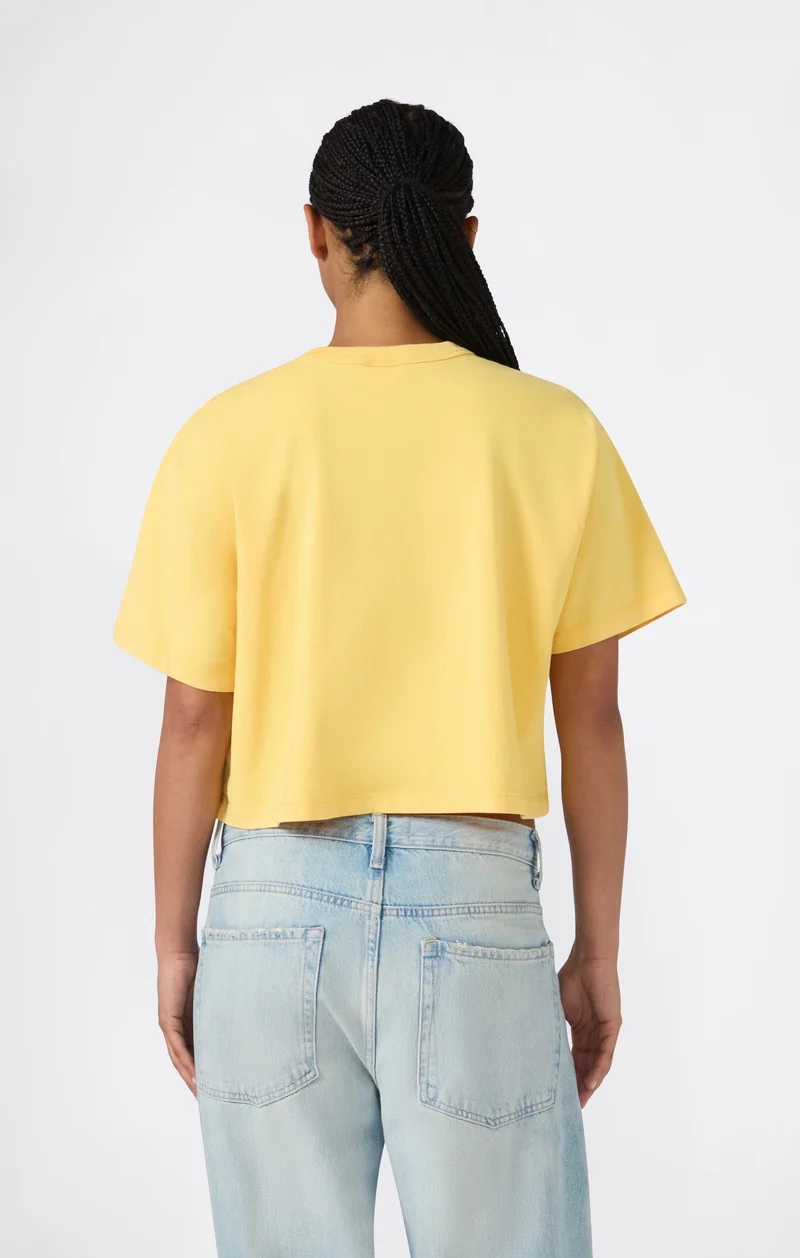 Women’s Cropped Crewneck T-Shirt Time Capsule
