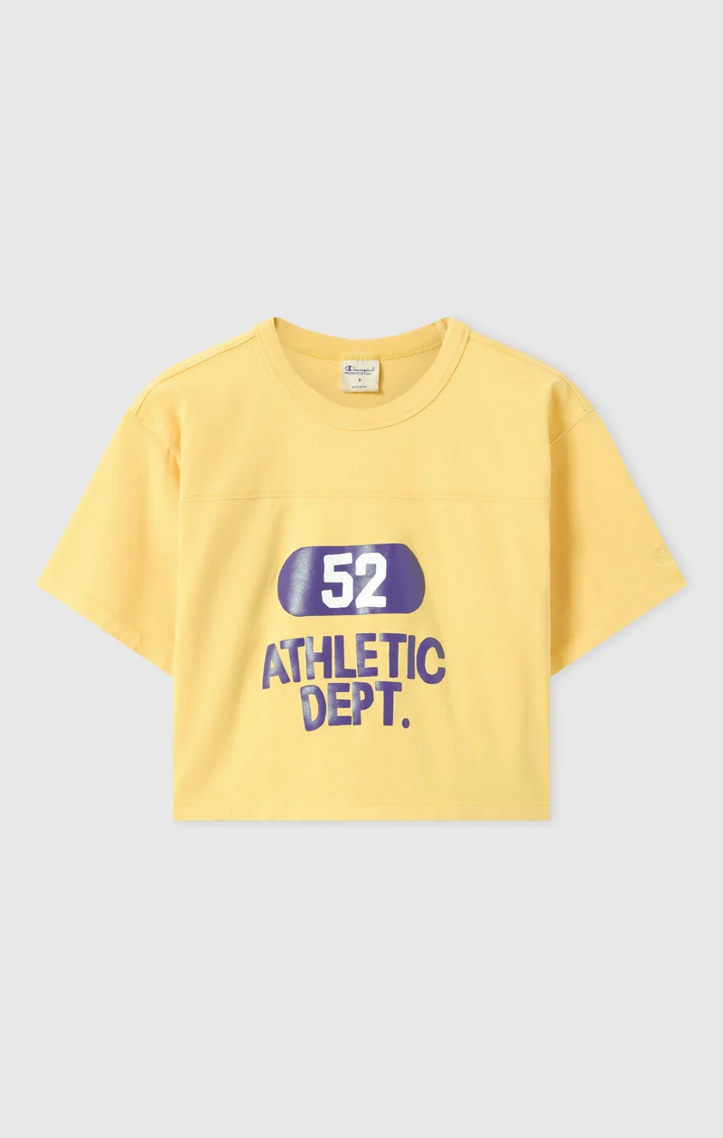 Women’s Cropped Crewneck T-Shirt Time Capsule