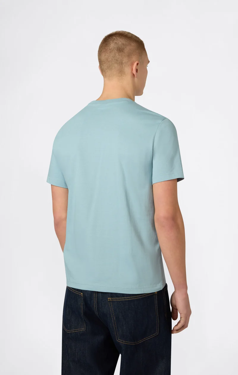Men’s T-Shirt with Small C Embroidery Logo Icons