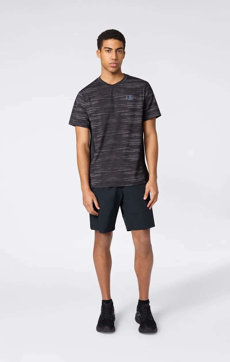 Training Quick-Dry Allover Print T-Shirt for Men