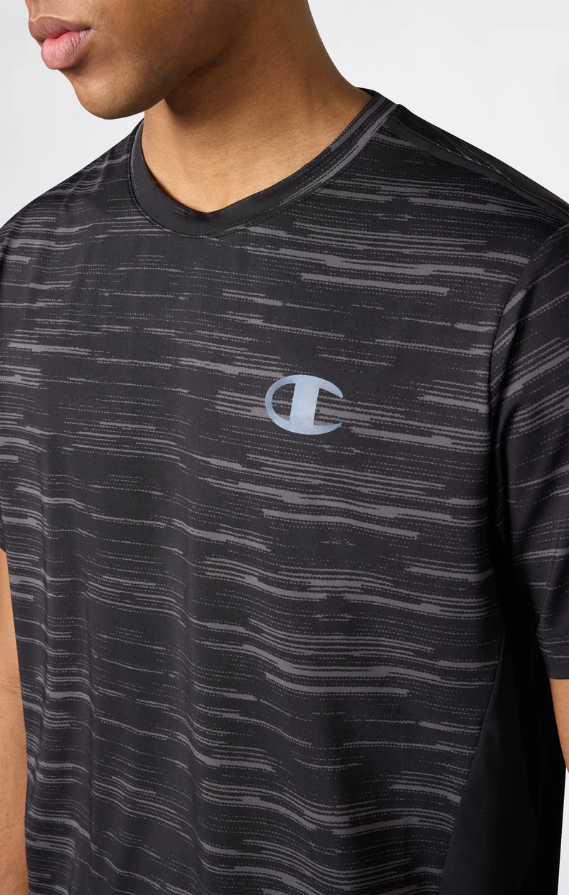Training Quick-Dry Allover Print T-Shirt for Men