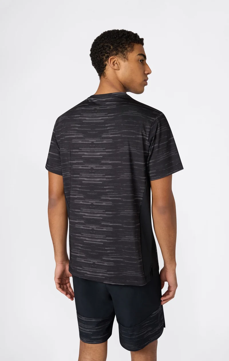 Training Quick-Dry Allover Print T-Shirt for Men