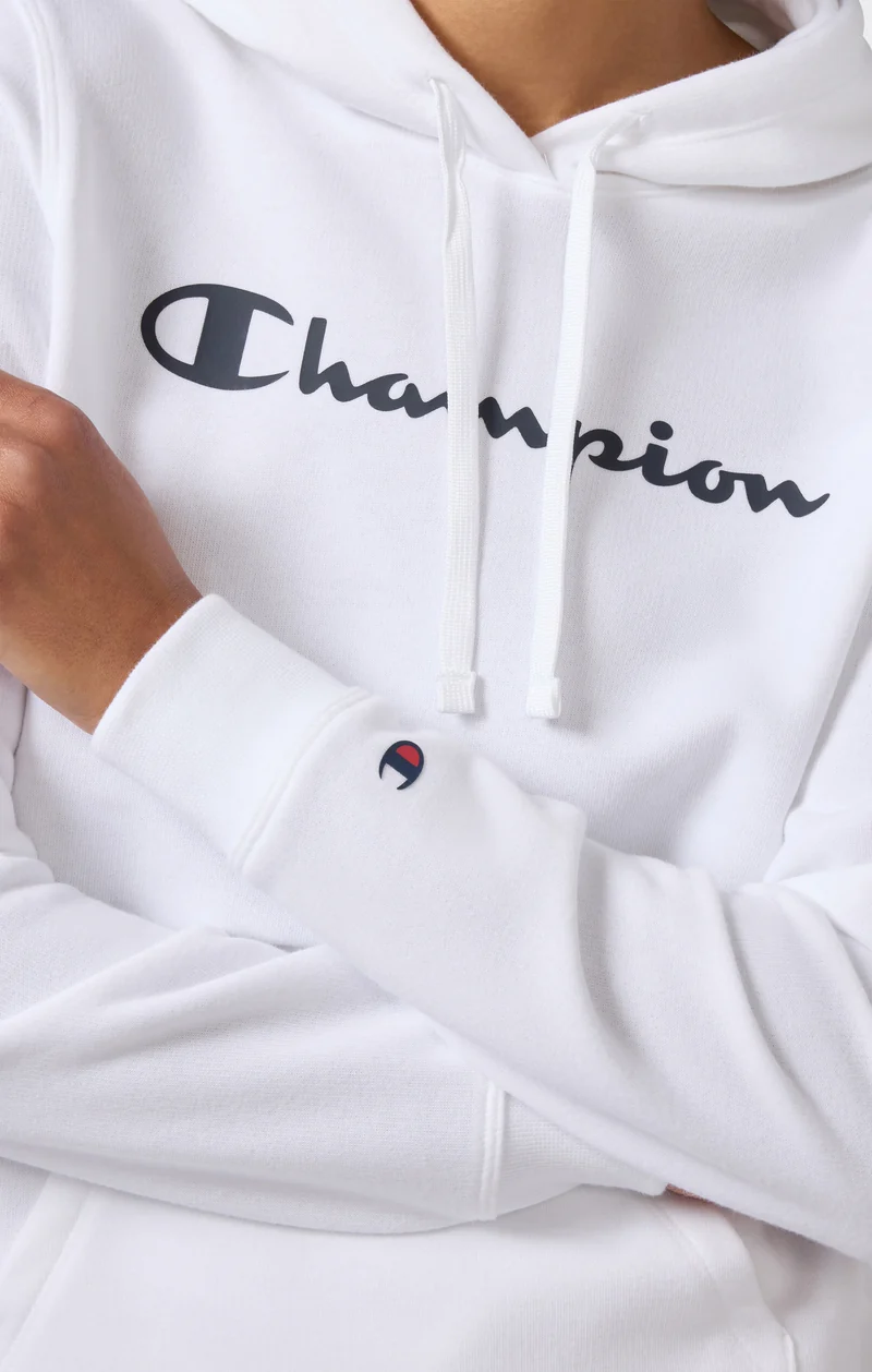 Lightweight Hoodie with Maxi Logo for Women