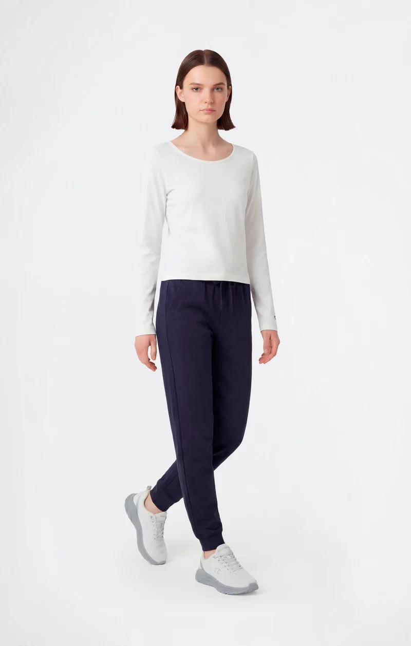 Women’s Lightweight Jogger Pants with Elastic Cuffs Icons