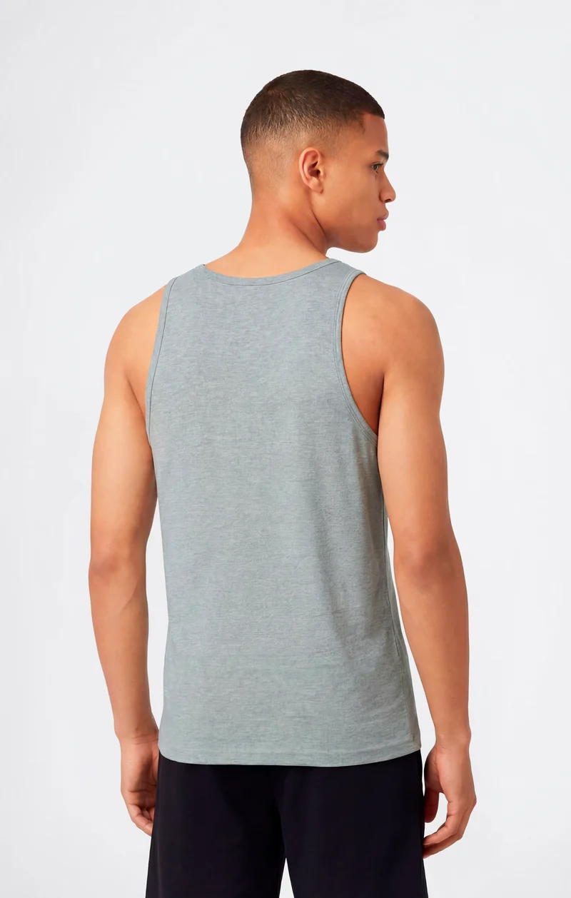 Men’s Tank Top with Maxi Printed Logo