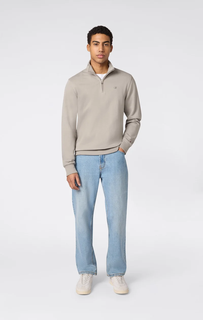 Men’s Lightweight Half Zip Sweatshirt Icons