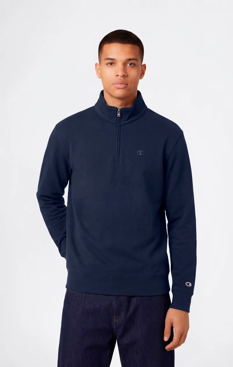 Men’s Lightweight Half Zip Sweatshirt Icons