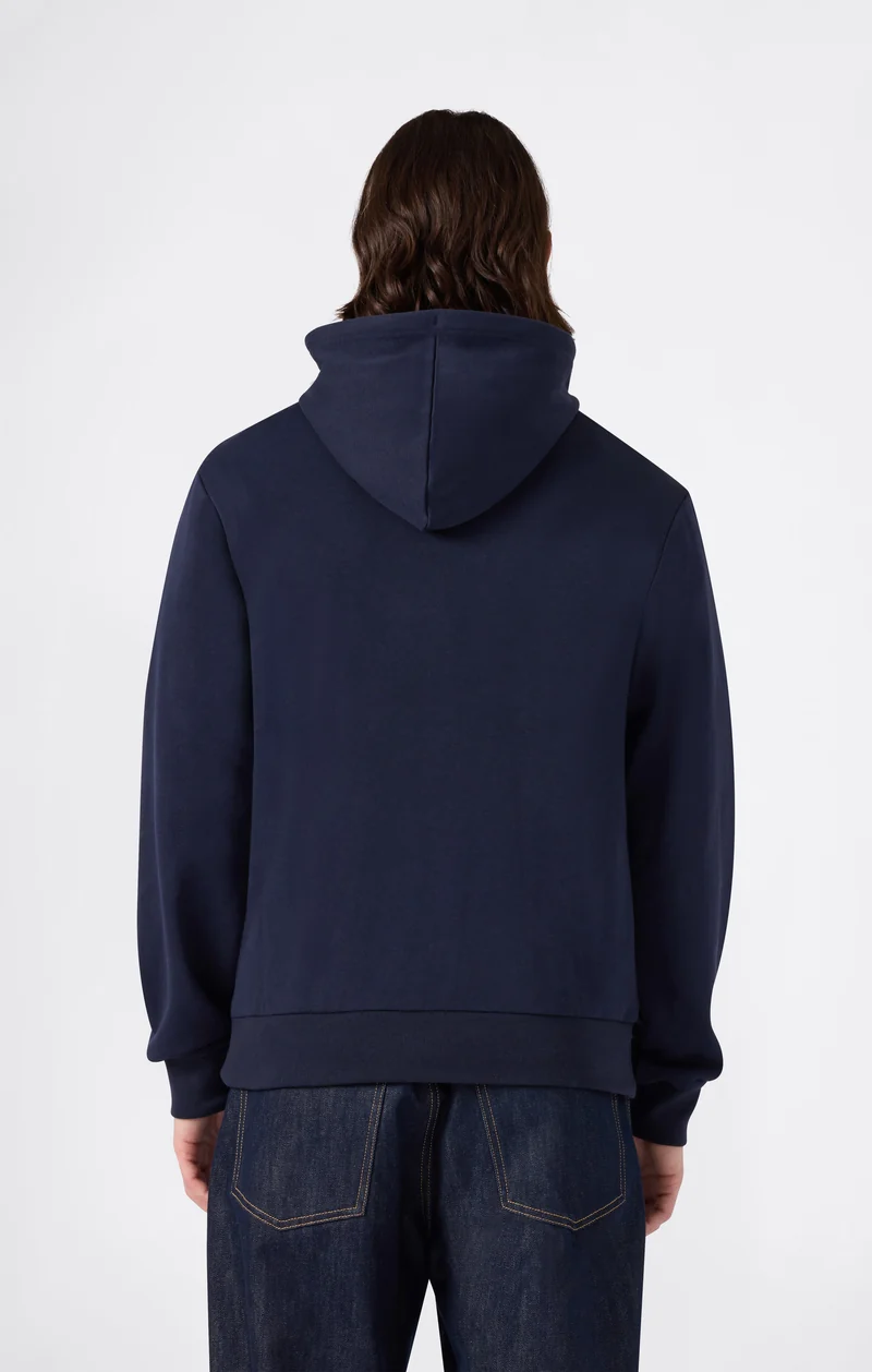 Men’s Lightweight Hooded Sweatshirt with Maxi Printed Logo