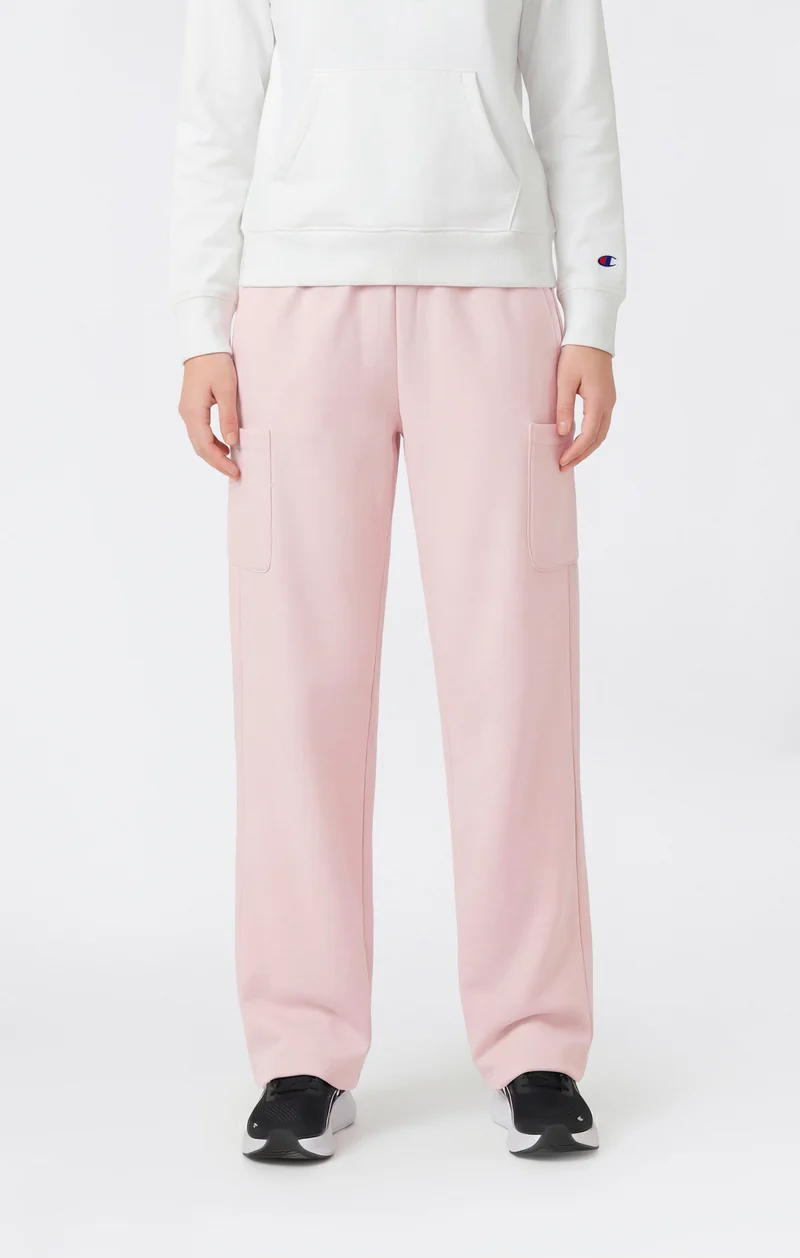 Women’s Lightweight Wide Leg Fleece Jogger Pants Icons